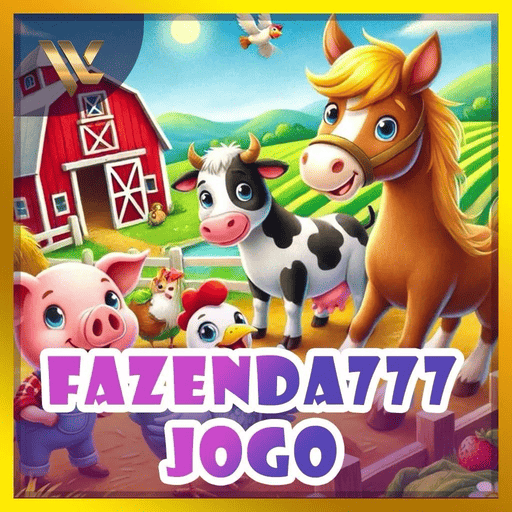 Imagem promocional da FAZENDA777JOGO mostrando a plataforma e suas vantagens